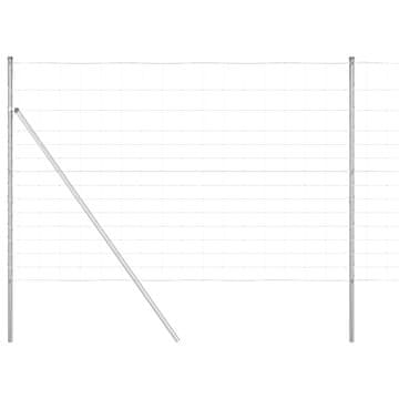 Vidaxl Sistem za pritrditev varjene žične ograje 25 x 1,6 m (Š x V)