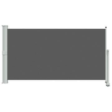 Vidaxl Stranska senčila Antracit 300 x 160 cm
