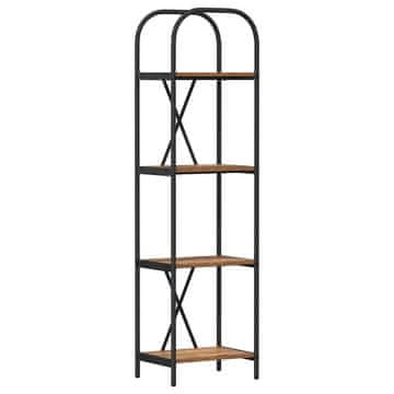 Vidaxl Knjižna polica Star les 40 x 30 x 146 cm Konstruiran les