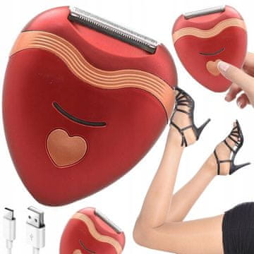 Verkgroup Ženski aku. mini električni epilator za noge bikini telo USB