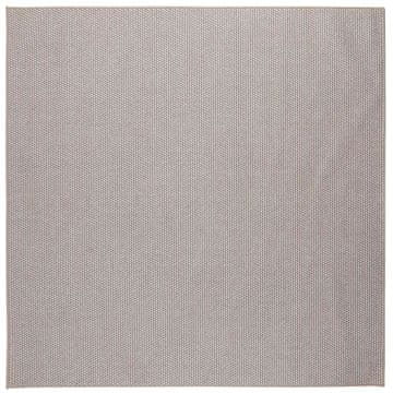 Vidaxl Preproge za površine LUGO Krema in taupe 240 x 240 cm Poliester