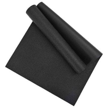 Vidaxl športna zaščitna podloga Črna 120 x 60 x 0,6 cm