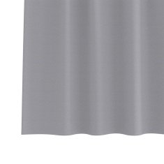 Vidaxl Zavese za zatemnitev z obroči 2 szt. Svetlo siva 245 x 140 cm