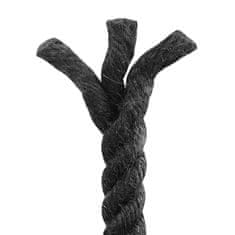 Vidaxl Vrv iz jute 140 mm 100 m Črna 100% Tossa jute