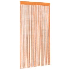 Vidaxl Zavese iz nitk 2 kosa 140x250 cm oranžne barve