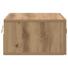 Vidaxl Stenska nočna omarica 35 x 35 x 20 cm Inženirski les
