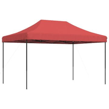 Vidaxl Zabavni šotor Burgundija 292 x 440 x 315 cm Oxford tkanina