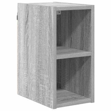 Vidaxl Viseča omarica Siva Sonoma 20 x 29,5 x 40 cm Konstruiran les