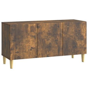 Vidaxl TV omarica Dimljen hrast 99 x 34,5 x 50 cm Inženirski les