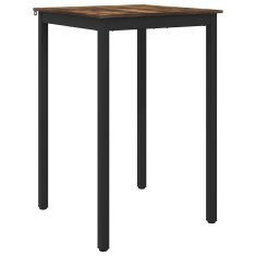 Vidaxl Stoječ miza za bar Inženirski les Kvadrat