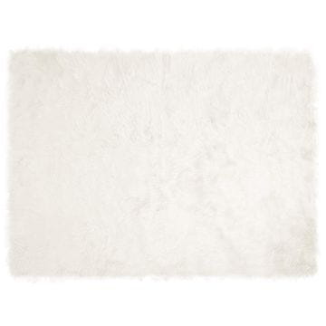 Vidaxl Preproga iz umetnega ovčjega krzna TAFALLA Bela 160 x 230 cm
