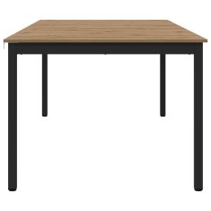 Vidaxl Jedilne mize 180 x 90 x 75 cm Inženirski les Pravokotna