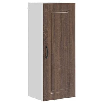 Vidaxl Plošča za pomivalni stroj Kalmar Rjav hrast 40 x 31 x 100 cm