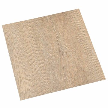 Vidaxl Deske za talne obloge Svetlo siva, Temno rjava 5,11 m² 55 kos