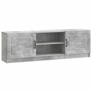 Vidaxl TV omarica Betonsko siva 150 x 31 x 47 cm Inženirski les
