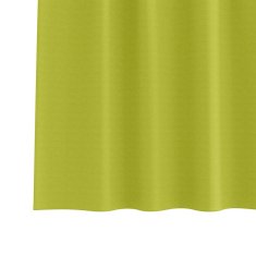 Vidaxl Zavese za zatemnitev z obroči 2 szt. Zelena 260 x 140 cm