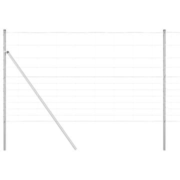 Vidaxl Sistem za pritrditev varjene žične ograje 25 x 1,4 m (Š x V)