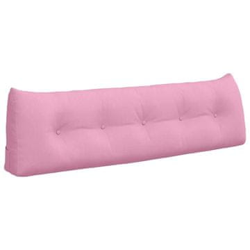Vidaxl Poglavni vzglavnik Roza 160 x 24 x 50 cm blago