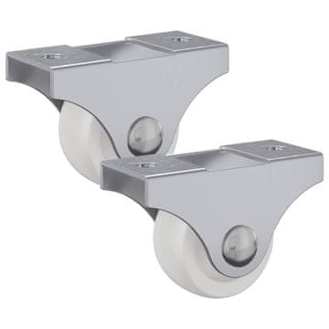 Vidaxl Kolesca 2 szt. Bela 42 x 11,5 x 29 mm elezo