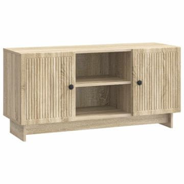 Vidaxl TV omarica 102 x 34,5 x 50 cm Sonoma hrast Inženirski les