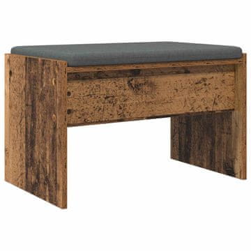 Vidaxl Haldna klop z blazino Star les 63 x 38 x 40 cm