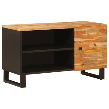 Vidaxl TV omarica Rjava 80 x 33 x 46 cm Masiven les manga