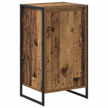 Vidaxl Strani šal Star les 43 x 36 x 75,5 cm Konstruiran les
