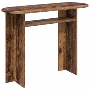 Vidaxl Konzolna miza Star les 100 x 39,5 x 75 cm Inženirski les