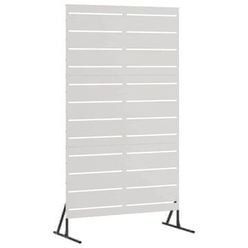 Vidaxl Zaslonska zaščita Siva 100 x 50 x 180 cm Jeklo