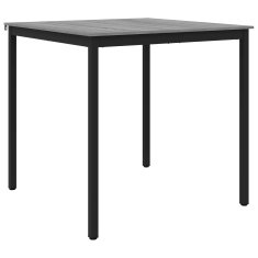 Vidaxl Stoječ miza za bar Inženirski les Kvadrat