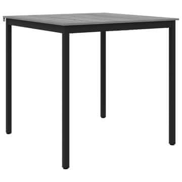 Vidaxl Stoječ miza za bar Inženirski les Kvadrat