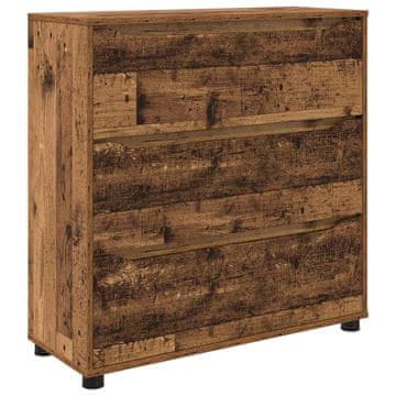 Vidaxl Omarica za shranjevanje Star les 80 x 31 x 81 cm