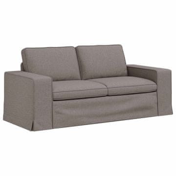Vidaxl Kavč Taupe 182 x 80 x 82 cm blago