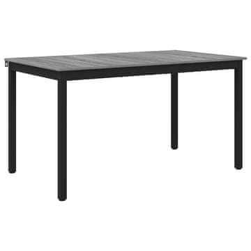 Vidaxl Jedilne mize 140 x 80 x 75 cm KOVINA