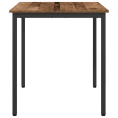 Vidaxl Jedilne mize 70 x 70 x 75 cm Inženirski les Star les Kvadrat