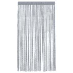 Vidaxl Zavese iz nitk 2 kosa 100x250 cm svetlo sive barve
