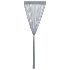 Vidaxl Zavese iz nitk 2 kosa 100x250 cm svetlo sive barve