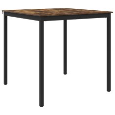 Vidaxl Stoječ miza za bar Inženirski les Kvadrat