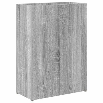 Vidaxl Stojalo za dežnik Siva Sonoma 40 x 20 x 55,5 cm Konstruiran les