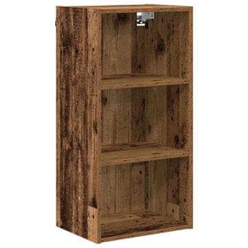 Vidaxl Viseča omarica Star les 40 x 29,5 x 80 cm Konstruiran les