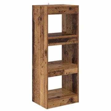 Vidaxl Knjigovni omar Star les 40 x 30 x 103 cm Konstruiran les