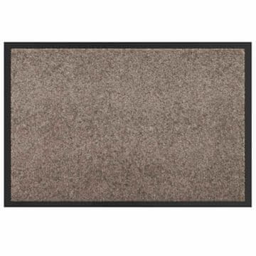 Vidaxl Doormat Bež 60 x 40 x 1.2 cm Teddy tkanina