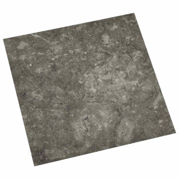 Vidaxl Samolepilne Talne Plošče Črna in siva 30,5 x 30,5 cm 20 kos PVC