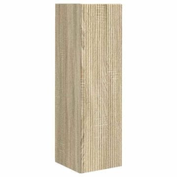 Vidaxl TV stenska omara Sonoma 30 x 31 x 100 cm Konstruiran les