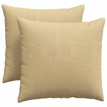 Vidaxl Blazine za kavč 2 szt. Siva zelena 45 x 45 cm Žametna tkanina
