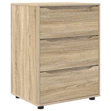 Vidaxl Omarica za shranjevanje Sonoma hrast 60 x 48 x 81 cm