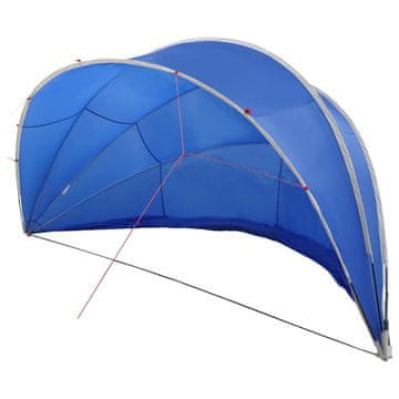 Vidaxl Paviljon za bazen 546 x 516 x 250 cm Azurna modra