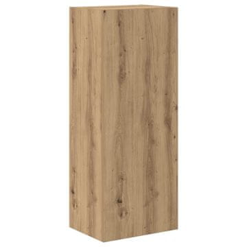 Vidaxl TV stenska omara Umetni hrast 40,5 x 30 x 102 cm