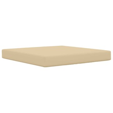 Vidaxl Zunanja blazina za kavč Bež 80 x 80 x 8 cm Poliester