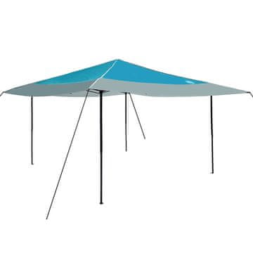 Vidaxl Nadstrešni šotor Modra 395 x 395 x 251 cm blago